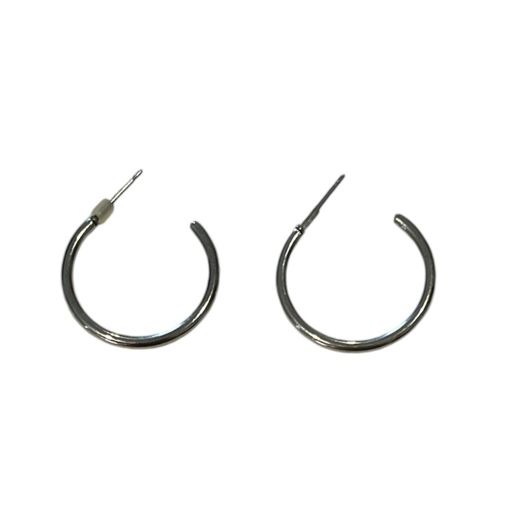 Silver Hoop Earrings